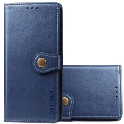 Чохол-книжка GETMAN Gallant шкіряний для Xiaomi 13T / 13T Pro- синій Чохол-книжка GETMAN Gallant шкіряний для Xiaomi 13T / 13T Pro- синій