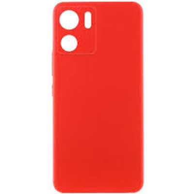 Накладка (з мікрофіброю) Silicone Cover Lakshmi Full Camera (AAA) для Motorola Edge 40- червоний