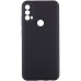 Накладка (з мікрофіброю) Silicone Cover Lakshmi Full Camera (AAA) для Motorola Moto E40 / Moto E30 / Moto E20- чорний
