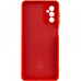 Накладка (з мікрофіброю) Silicone Cover Lakshmi Full Camera (AAA) для Samsung A14 4G/5G- червоний