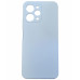 Накладка (з мікрофіброю) Silicone Cover Lakshmi Full Camera (AAA) для Xiaomi Redmi 12 / Poco M6 Pro 5G- солодкий синій