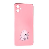 Накладка (з мікрофіброю) Case Art для Samsung A05 / A055- Bear