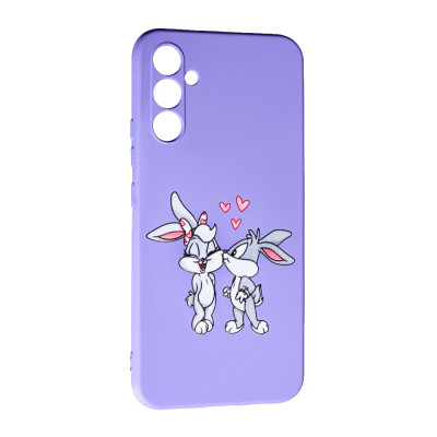 Накладка (з мікрофіброю) Case Art для Samsung A34- Bunny Love Накладка (з мікрофіброю) Case Art для Samsung A34- Bunny Love