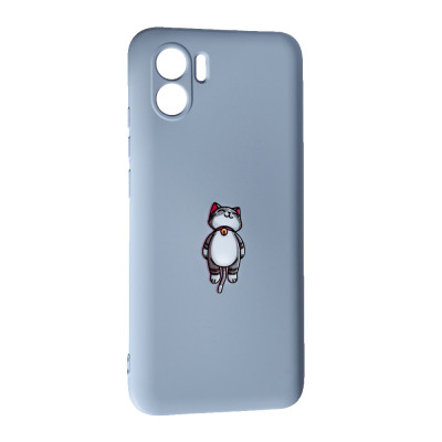 Накладка (з мікрофіброю) Case Art для Xiaomi Redmi A1 /A2- Cat Накладка (з мікрофіброю) Case Art для Xiaomi Redmi A1 /A2- Cat