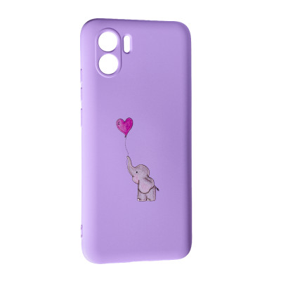 Накладка (з мікрофіброю) Case Art для Xiaomi Redmi A1 /A2- Elephant Накладка (з мікрофіброю) Case Art для Xiaomi Redmi A1 /A2- Elephant