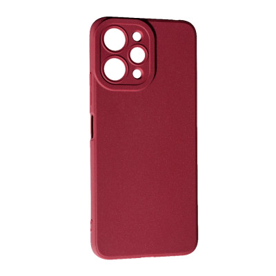 Накладка гумова SMTT для Xiaomi Redmi 12- марсала Накладка гумова SMTT для Xiaomi Redmi 12- марсала