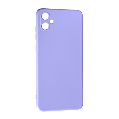 Накладка (з мікрофіброю) Silk SMTT для Samsung A05 / A055 (тех.упак.)- лавандовий