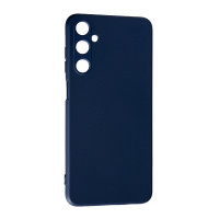 Накладка (з мікрофіброю) Silk SMTT для Samsung A05s / A057 (тех.упак.)- темно-синій