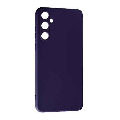 Накладка (з мікрофіброю) Silk SMTT для Samsung A05s / A057 (тех.упак.)- темно-фіолетовий