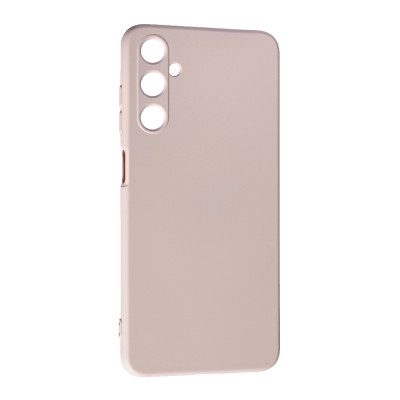 Накладка (з мікрофіброю) Silk SMTT для Samsung A05s / A057 (тех.упак.)- рожевий пісок