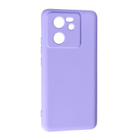 Накладка (з мікрофіброю) Silk SMTT для Xiaomi 13T / 13T Pro (тех.упак.)- лавандовий