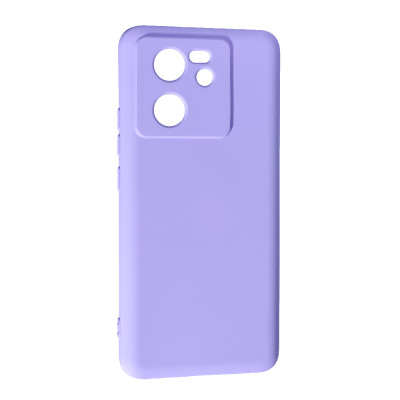 Накладка (з мікрофіброю) Silk SMTT для Xiaomi 13T / 13T Pro (тех.упак.)- лавандовий