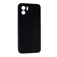 Накладка (з мікрофіброю) Silk SMTT для Xiaomi Redmi A1 / A2 (тех.упак.)- чорний