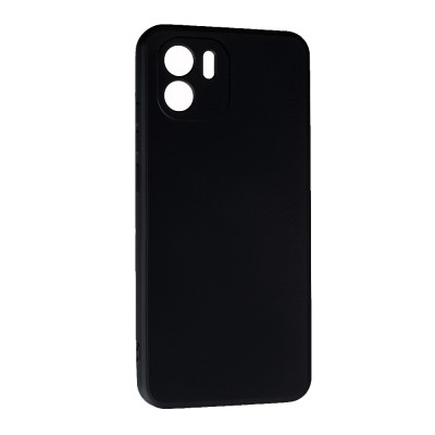 Накладка (з мікрофіброю) Silk SMTT для Xiaomi Redmi A1 / A2 (тех.упак.)- чорний