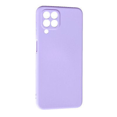 Накладка (з мікрофіброю) Silk SMTT для Samsung M53- бузковий