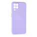 Накладка (з мікрофіброю) Silk SMTT для Samsung M53- бузковий