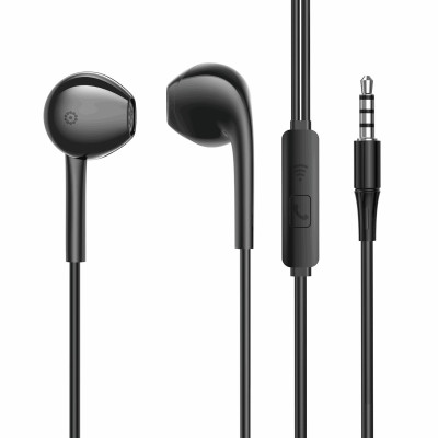 Навушники Aspor A219 EarPods з мікрофоном- чорний Навушники Aspor A219 EarPods з мікрофоном- чорний