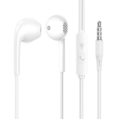 Навушники Aspor A219 EarPods з мікрофоном- білий Навушники Aspor A219 EarPods з мікрофоном- білий