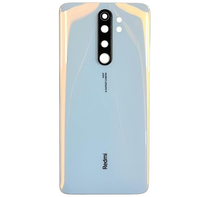 Задня кришка для Xiaomi Redmi Note 8 Pro (зі склом камери) White