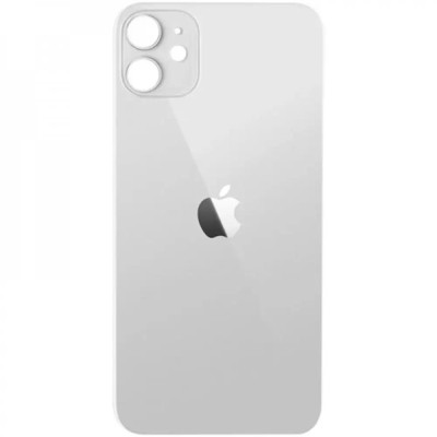 Задня кришка для iPhone 11 (big hole) White Задня кришка для iPhone 11 (big hole) White