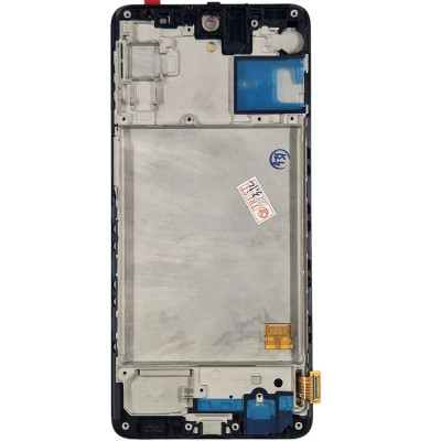 Дисплей для мобільного телефона Samsung M31S / M317 Oled with frame (orig/big size) з тачскріном Black