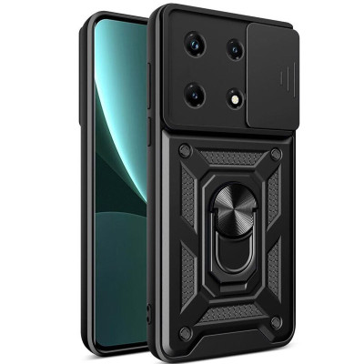 Протиударний чохол Camshield Serge Ring для Xiaomi 13 Pro- чорний Протиударний чохол Camshield Serge Ring для Xiaomi 13 Pro- чорний