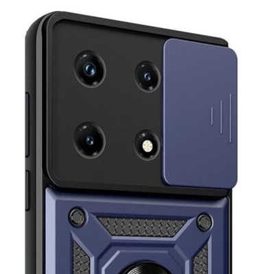 Протиударний чохол Camshield Serge Ring для Xiaomi 13 Pro- синій Протиударний чохол Camshield Serge Ring для Xiaomi 13 Pro- синій