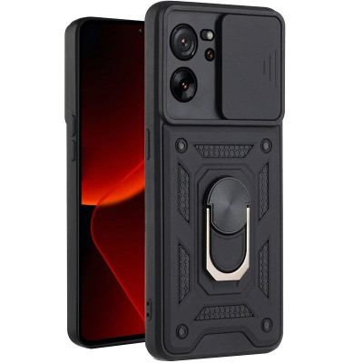 Протиударний чохол Camshield Serge Ring для Xiaomi 13T / 13T Pro- чорний Протиударний чохол Camshield Serge Ring для Xiaomi 13T / 13T Pro- чорний