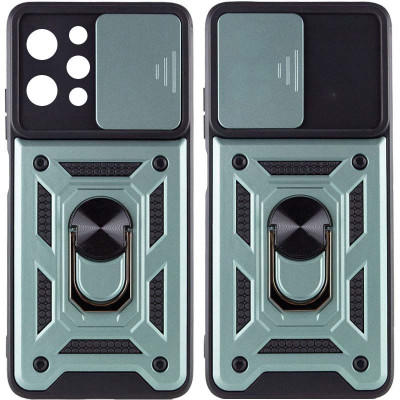 Протиударний чохол Camshield Serge Ring для Xiaomi Redmi 12 / Poco M6 Pro 5G- зелений Протиударний чохол Camshield Serge Ring для Xiaomi Redmi 12 / Poco M6 Pro 5G- зелений