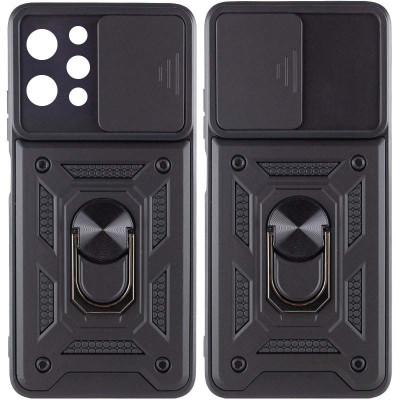 Протиударний чохол Camshield Serge Ring для Xiaomi Redmi 12 / Poco M6 Pro 5G- чорний Протиударний чохол Camshield Serge Ring для Xiaomi Redmi 12 / Poco M6 Pro 5G- чорний