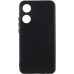 Накладка (з мікрофіброю) Silicone Cover Lakshmi Full Camera для Oppo A78- чорний