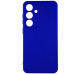 Накладка (з мікрофіброю) Silicone Cover Lakshmi Full Camera для Samsung M34 5G- ультра-синій