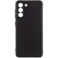Накладка (з мікрофіброю) Silicone Cover Lakshmi Full Camera для Samsung S23 Plus- чорний