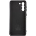 Накладка (з мікрофіброю) Silicone Cover Lakshmi Full Camera для Samsung S23 Plus- чорний
