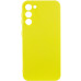 Накладка (з мікрофіброю) Silicone Cover Lakshmi Full Camera для Samsung S24 / Samsung S25- жовтий