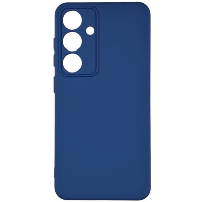 Накладка (з мікрофіброю) Silicone Cover Lakshmi Full Camera для Samsung S24 / Samsung S25- синій