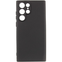 Накладка (з мікрофіброю) Silicone Cover Lakshmi Full Camera для Samsung S24 Ultra- чорний