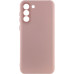 Накладка (з мікрофіброю) Silicone Cover Lakshmi Full Camera для Samsung S24 Plus/ Samsung S25 Plus- рожевий пісок