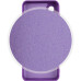 Накладка (з мікрофіброю) Silicone Cover Lakshmi Full Camera для Samsung S24 Plus/ Samsung S25 Plus- фіолетовий