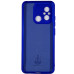 Накладка (з мікрофіброю) Silicone Cover Lakshmi Full Camera для Xiaomi Redmi 12C / Poco C55- ультра-синій