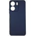 Накладка (з мікрофіброю) Silicone Cover Lakshmi Full Camera для Xiaomi Redmi 13C 4G / Poco C65- темно-синій