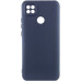 Накладка (з мікрофіброю) Silicone Cover Lakshmi Full Camera для Xiaomi Redmi 9C / 10A- чорний