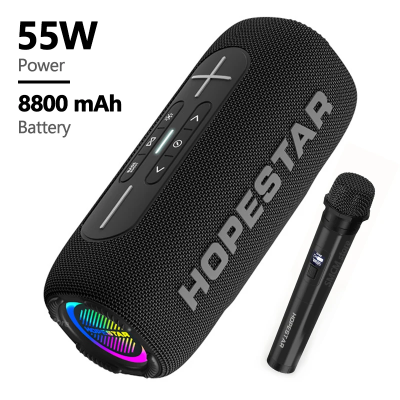 Bluetooth колонка Hopestar P32 Max- чорний