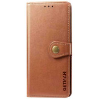 Чохол-книжка GETMAN Gallant шкіряний для Xiaomi Redmi 13C 4G/5G / Poco C65- коричневий Чохол-книжка GETMAN Gallant шкіряний для Xiaomi Redmi 13C 4G/5G / Poco C65- коричневий