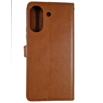 Чохол-книжка GETMAN Gallant шкіряний для Xiaomi Redmi 13C 4G/5G / Poco C65- коричневий Чохол-книжка GETMAN Gallant шкіряний для Xiaomi Redmi 13C 4G/5G / Poco C65- коричневий