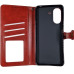 Чохол-книжка GETMAN Gallant шкіряний для Xiaomi Redmi 13C 4G/5G / Poco C65- червоний Чохол-книжка GETMAN Gallant шкіряний для Xiaomi Redmi 13C 4G/5G / Poco C65- червоний