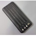Power Bank Aspor A300 10000mAh 2.4A+ cable USB/Micro/Lightning/Type-C- чорний Power Bank Aspor A300 10000mAh 2.4A+ cable USB/Micro/Lightning/Type-C- чорний