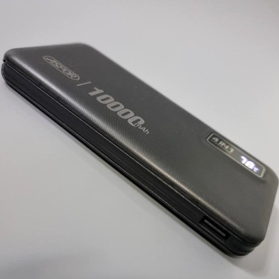 Power Bank Aspor A300 10000mAh 2.4A+ cable USB/Micro/Lightning/Type-C- чорний Power Bank Aspor A300 10000mAh 2.4A+ cable USB/Micro/Lightning/Type-C- чорний