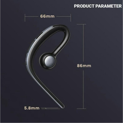 Bluetooth гарнітура Remax RB-TT ENC- чорний
