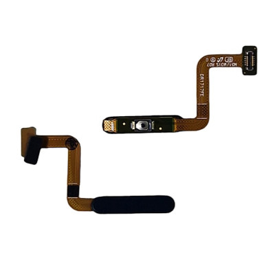 Шлейф з кнопками для Samsung M31S / M317 / M51 / M515 (включення та сканер відбитка пальця Touch ID) Original Black